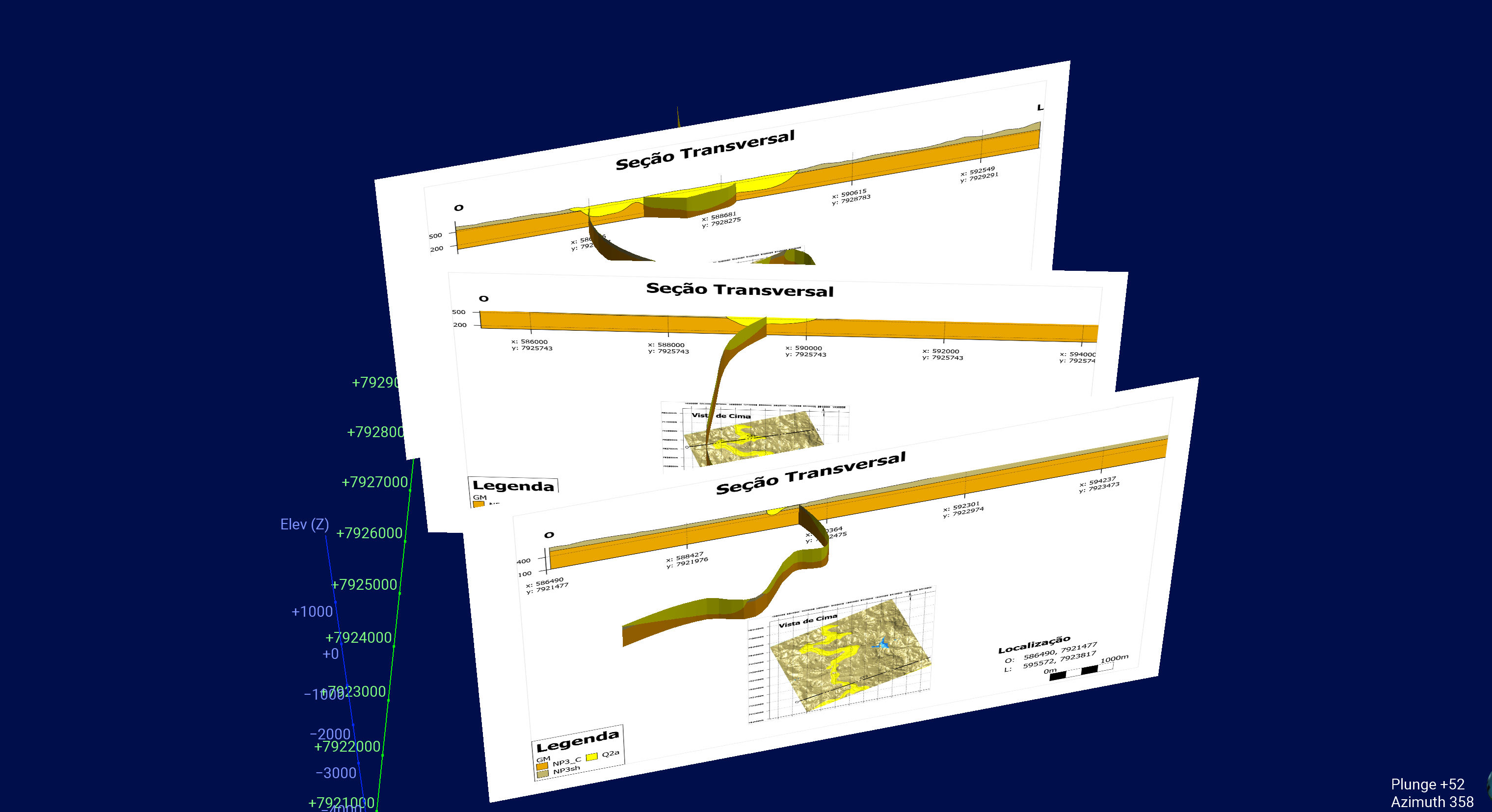 Rio das Velhas 3D Modelling
